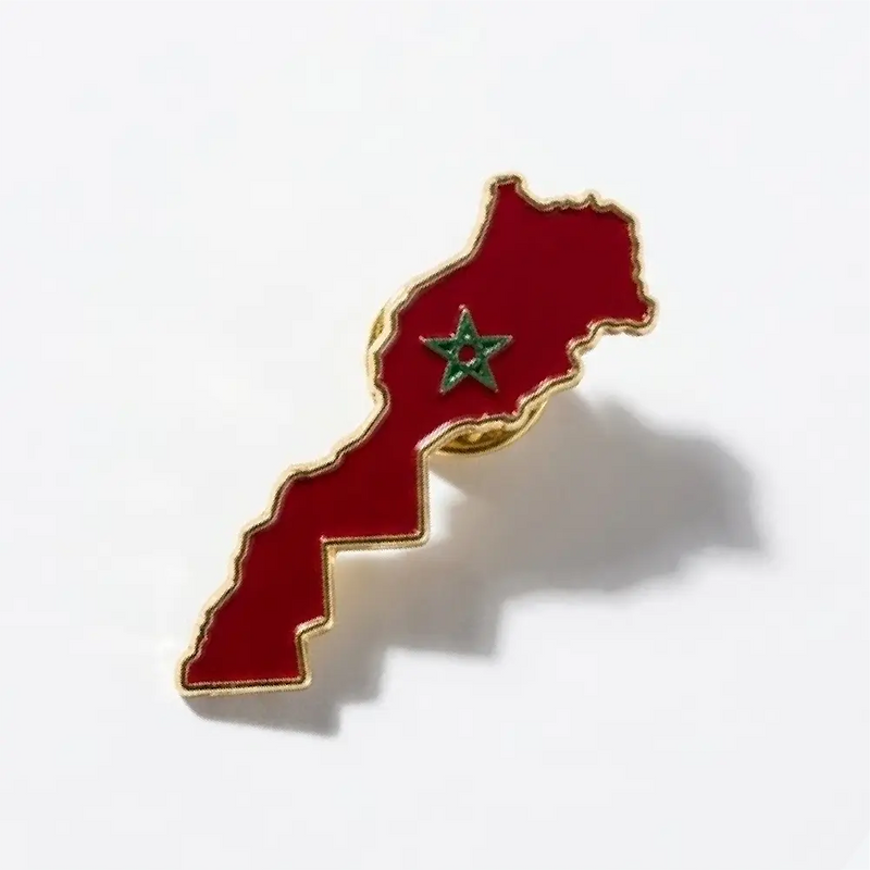 دبوس خريطة المغرب – 3 سم