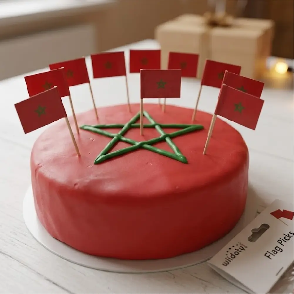 Pack de 50 Pics – Drapeau du Maroc