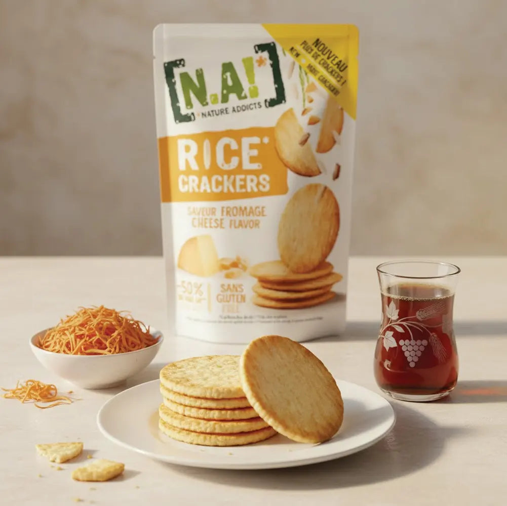 N.A ! Rice Crackers 85g - Fromage
