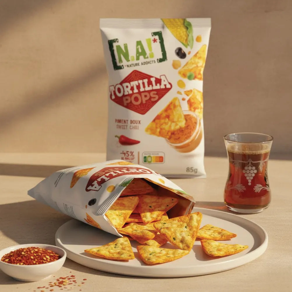 N.A ! Tortilla Pops 85g - Piment Doux