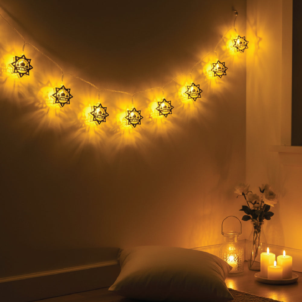 Guirlande Lumineuse en Métal – 10 LED