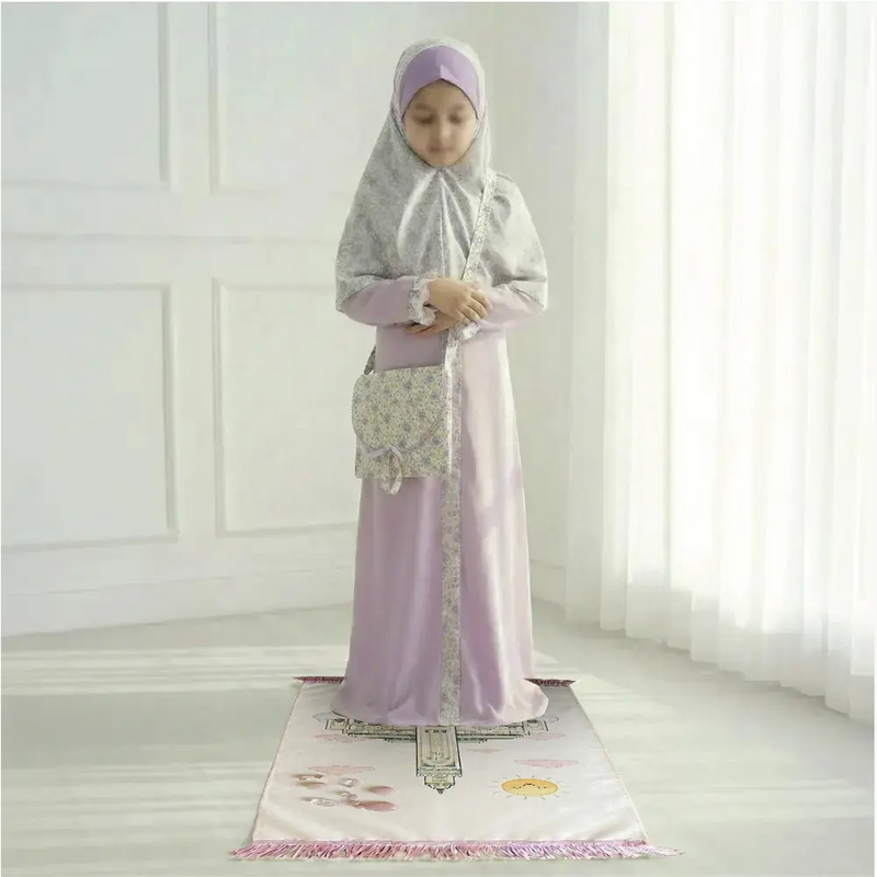 Mounissate Prayer Pack (Dress + Scarf + Bag + Mat)