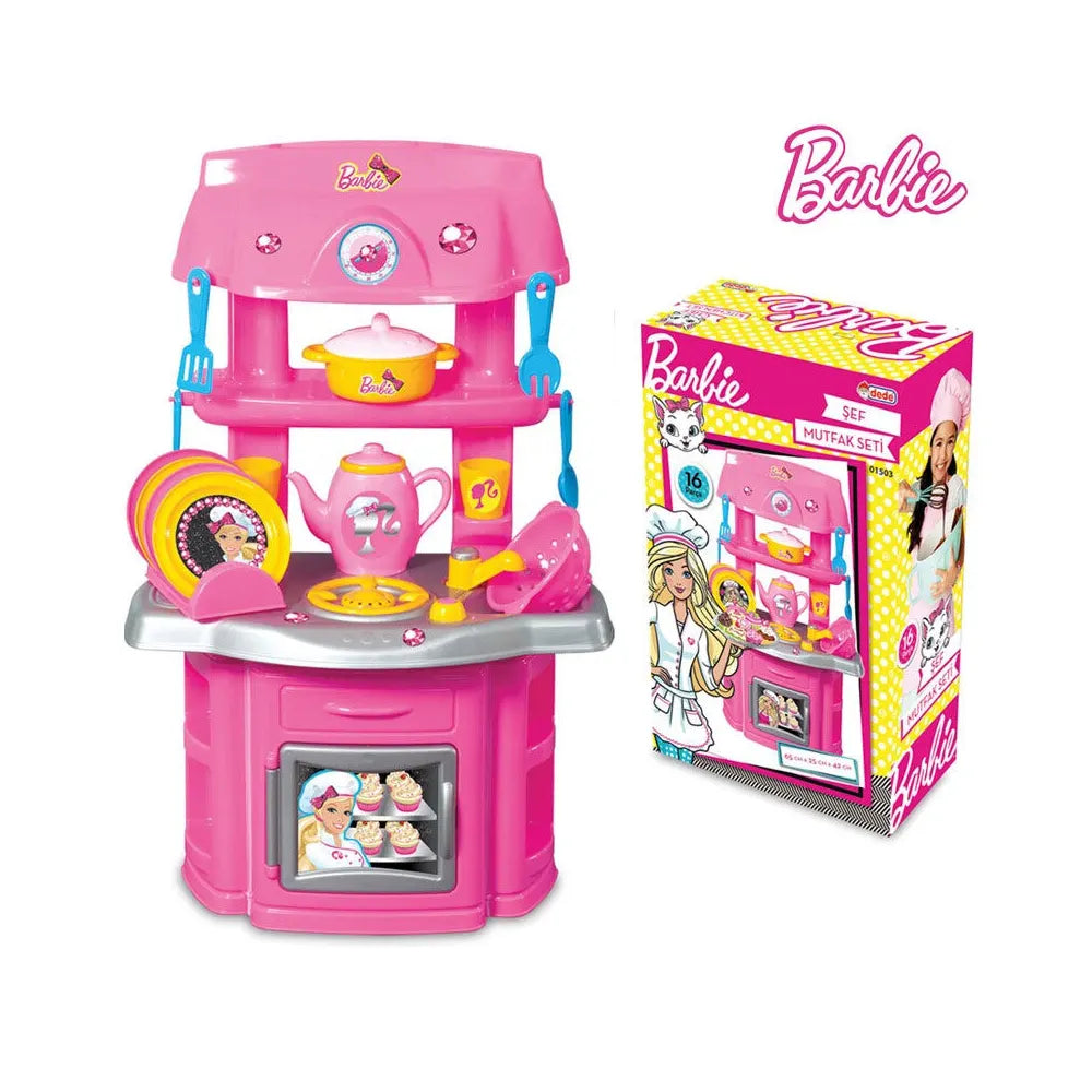 Dede Coffret de Cuisine Barbie Chef - 3A+