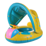 Bouée Bateau pour Bébé avec Pare-Soleil - 12M+