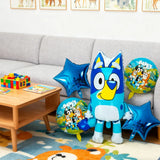 Ballons en Aluminium 5 Pièces – Bluey