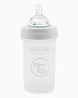 Offre : 1 Biberon Anti-Colique Twistshake 180ml - Blanc = 2 Gratuits!