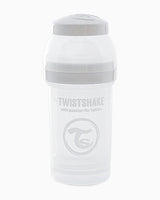 Offre : 1 Biberon Anti-Colique Twistshake 180ml - Blanc = 2 Gratuits!