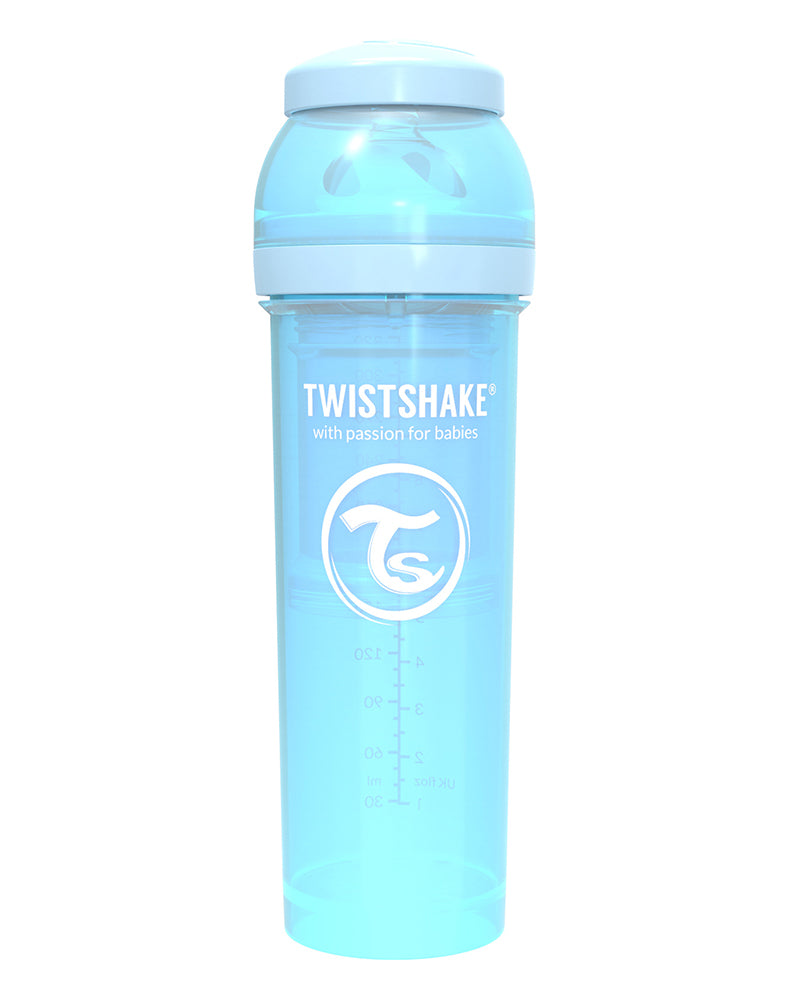 Offre : 1 Biberon Anti-Colique Twistshake 330ml - Bleu = 2 Gratuits!