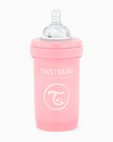 Offre : 1 Biberon Anti-Colique Twistshake 180ml - Rose = 2 Gratuits!