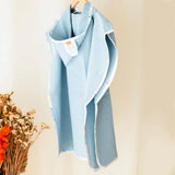 Baby Bulle Ponchos de Bain Double - Bleu Ciel