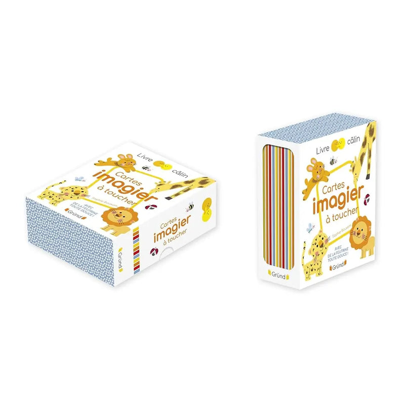 Livre Câlin Cartes Imagier à Toucher