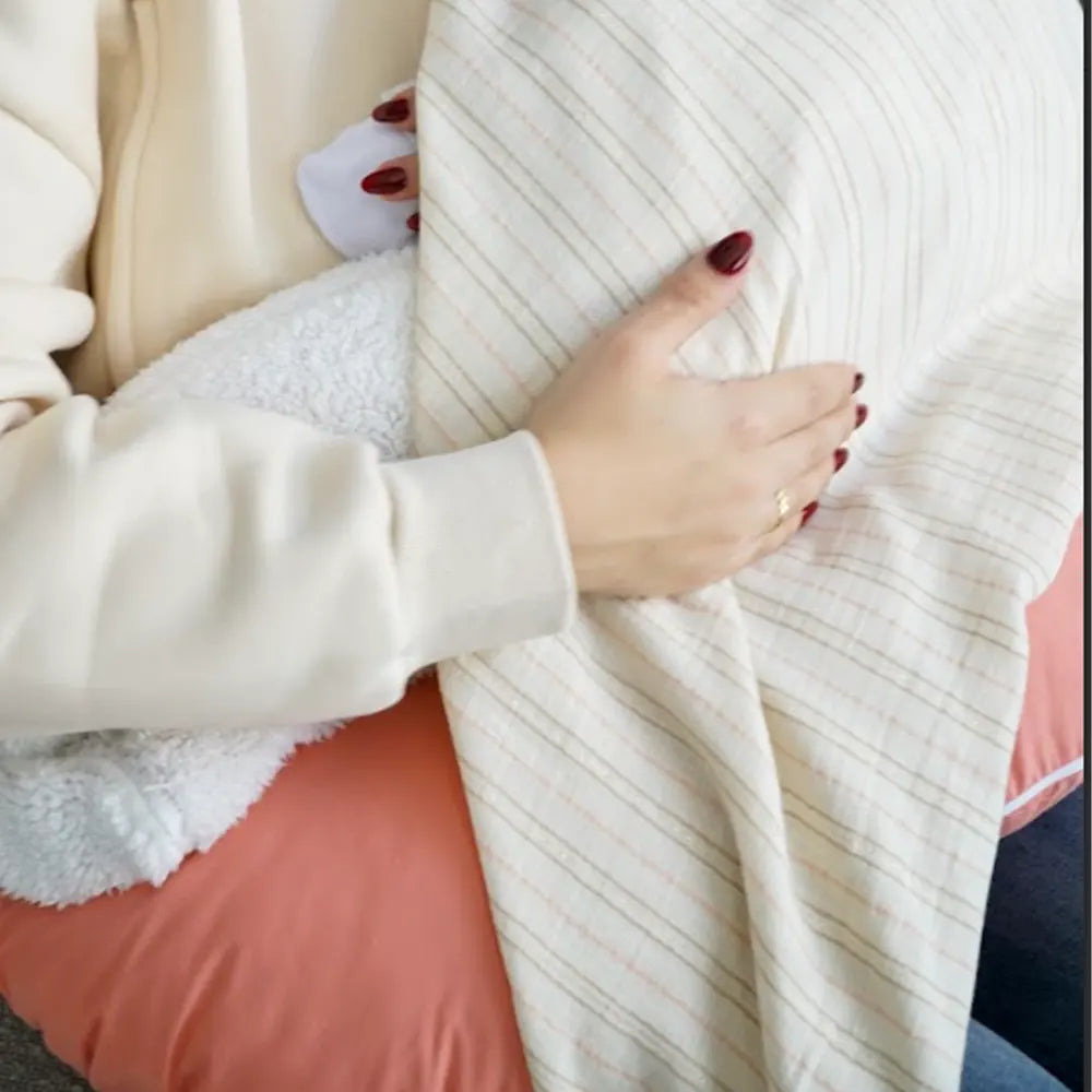 Bambidou Coussin d'Allaitement - Corail