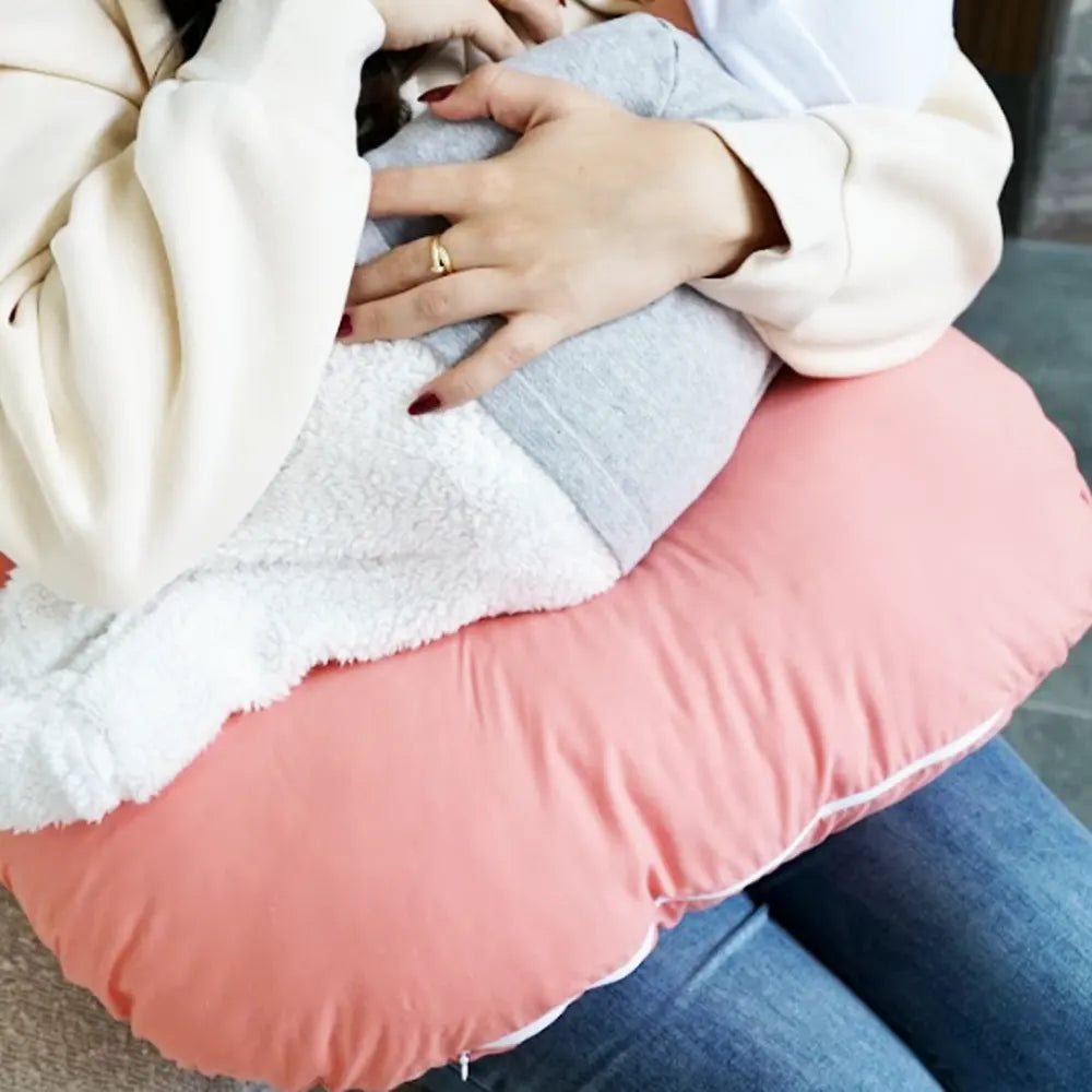 Bambidou Coussin d'Allaitement - Corail