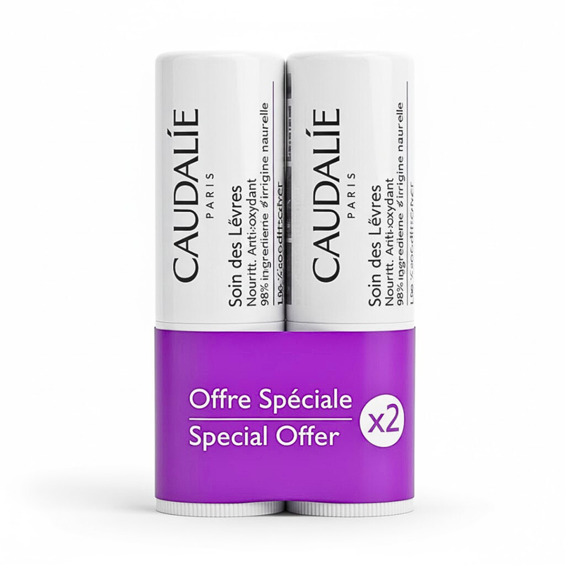 Caudalie Lip Conditioner Duo – Set 2 x 4.5g