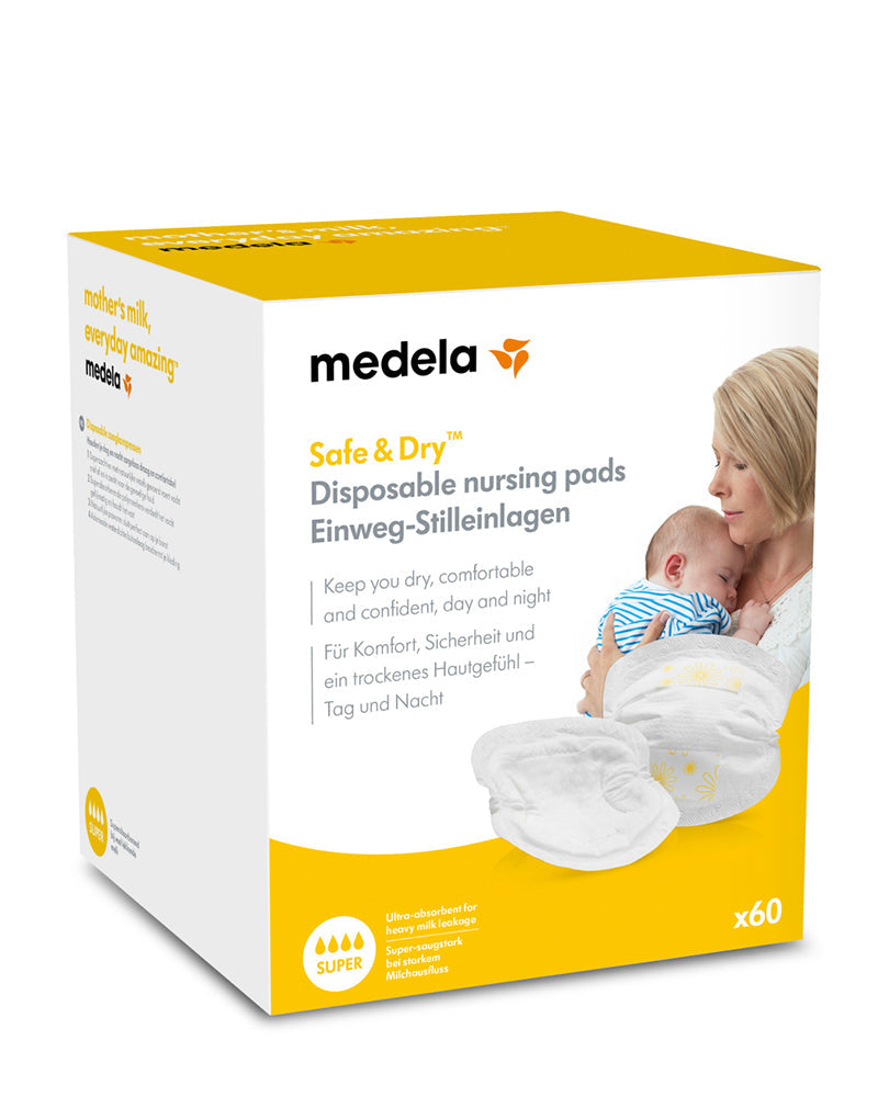 Discos absorbentes desechables Medela - 60 unidades