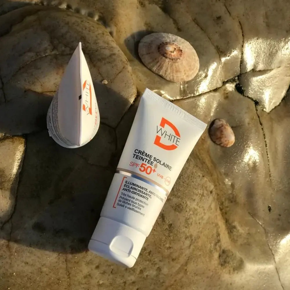 Dwhite Crème Solaire Teintée SPF50 Teinte Medium – 50ml
