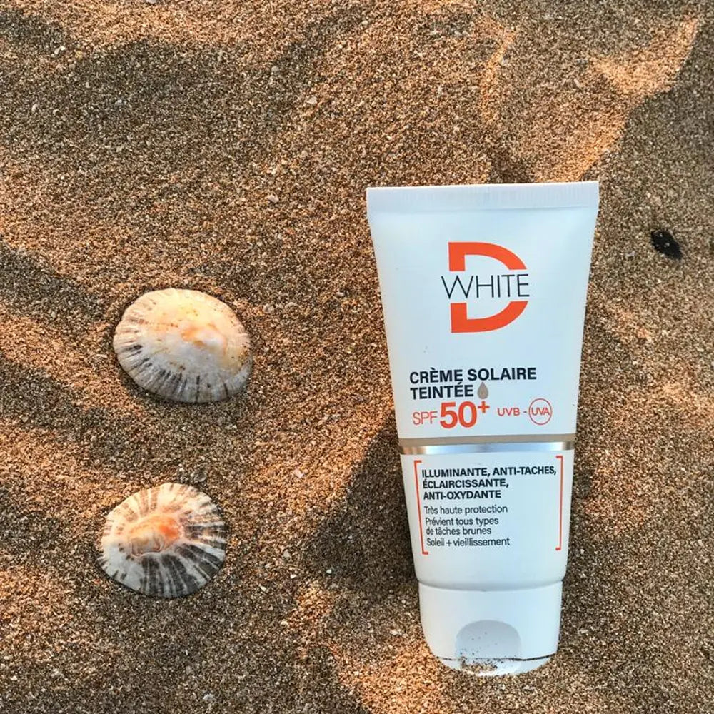 Dwhite Crème Solaire Teintée SPF50 Teinte Medium – 50ml