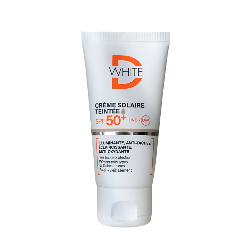 Dwhite Crème Solaire Teintée SPF50 Teinte Medium – 50ml