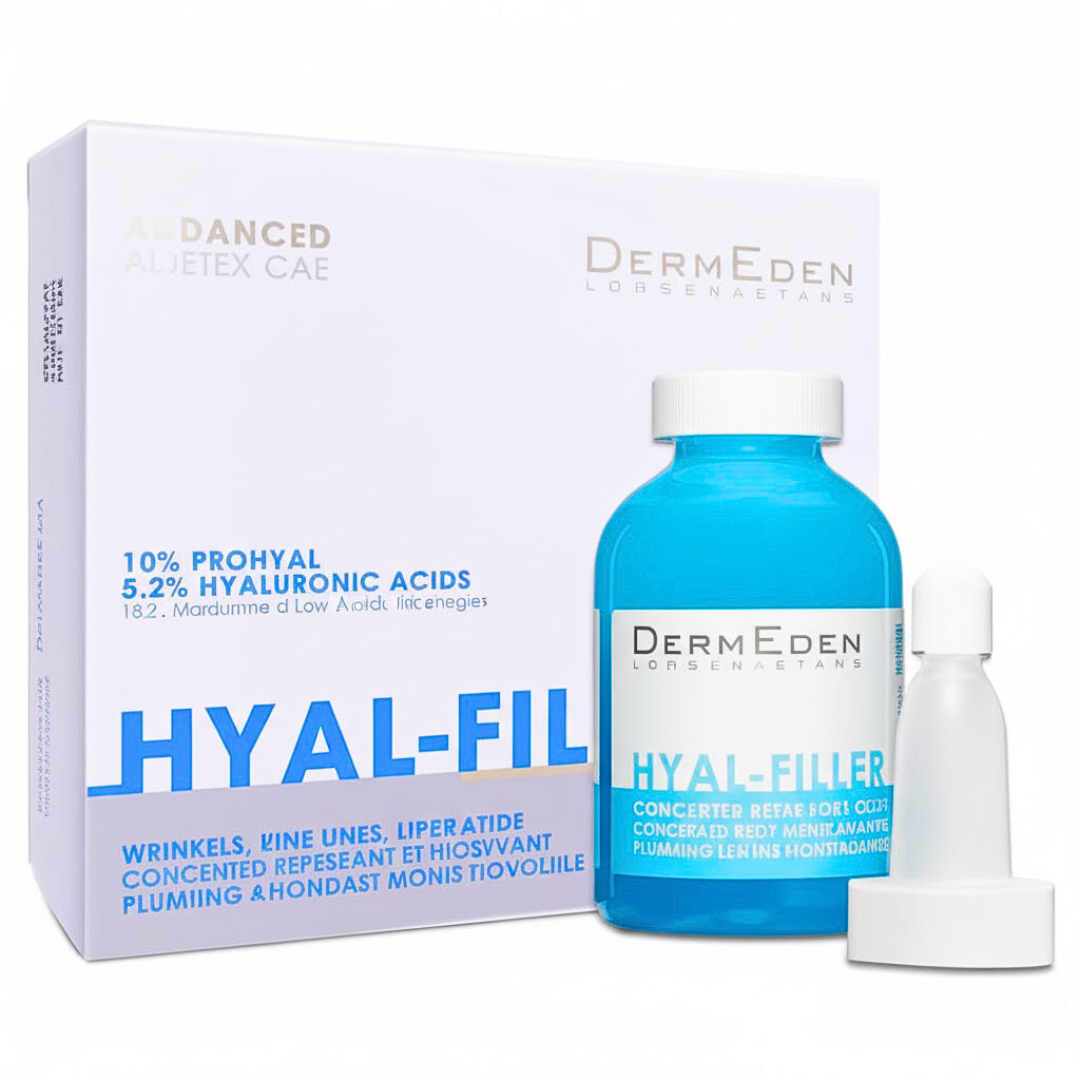 DermEden Hyal-Filler Concentrado Rellenador e Hidratante 30ml