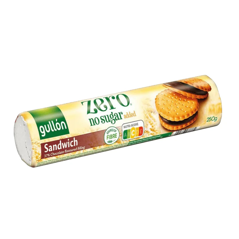 Gullón Sugar-Free Chocolate Sandwich Biscuits - 250g