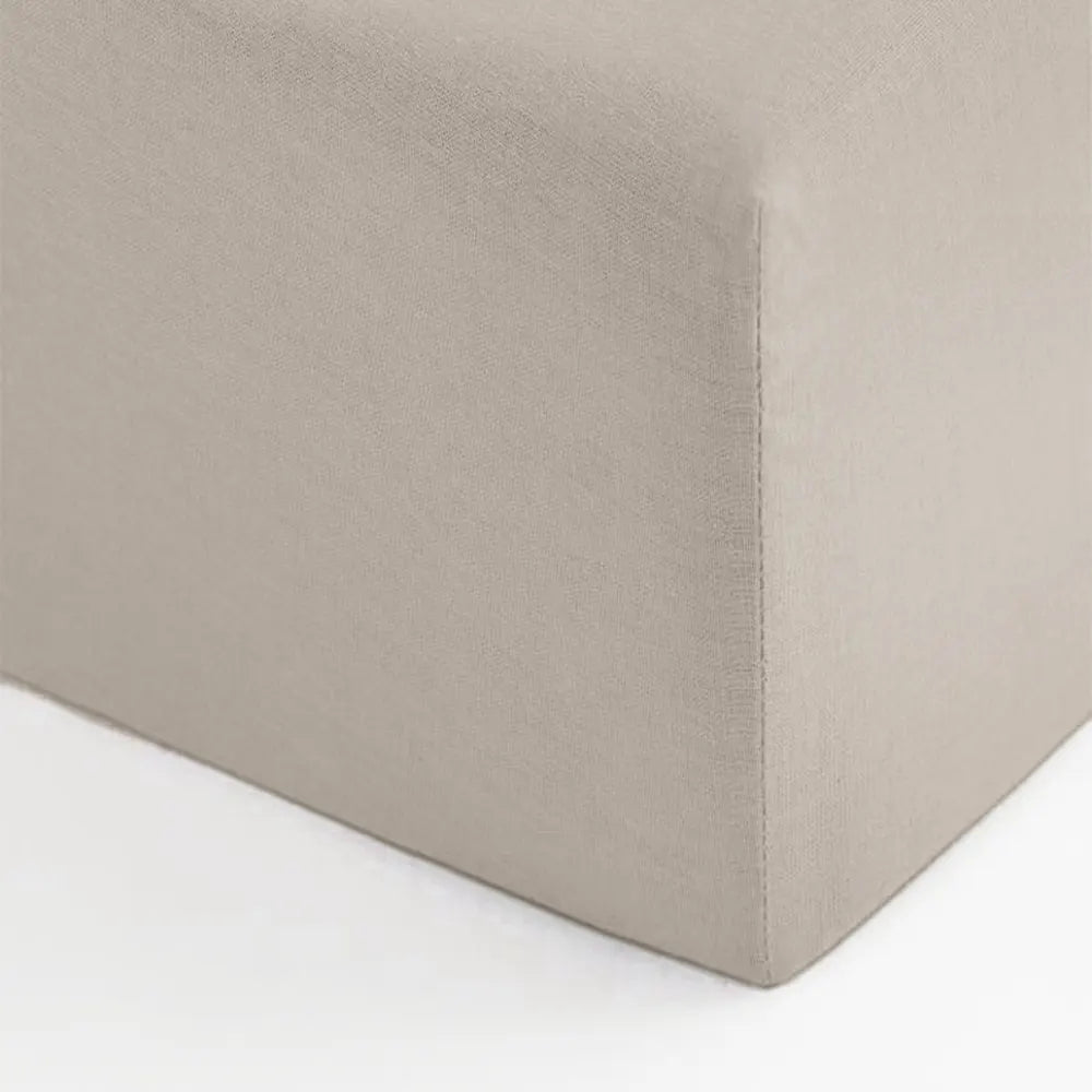 Bambidou Drap Housse Pour Lit Bébé 140x70 cm - Kaki