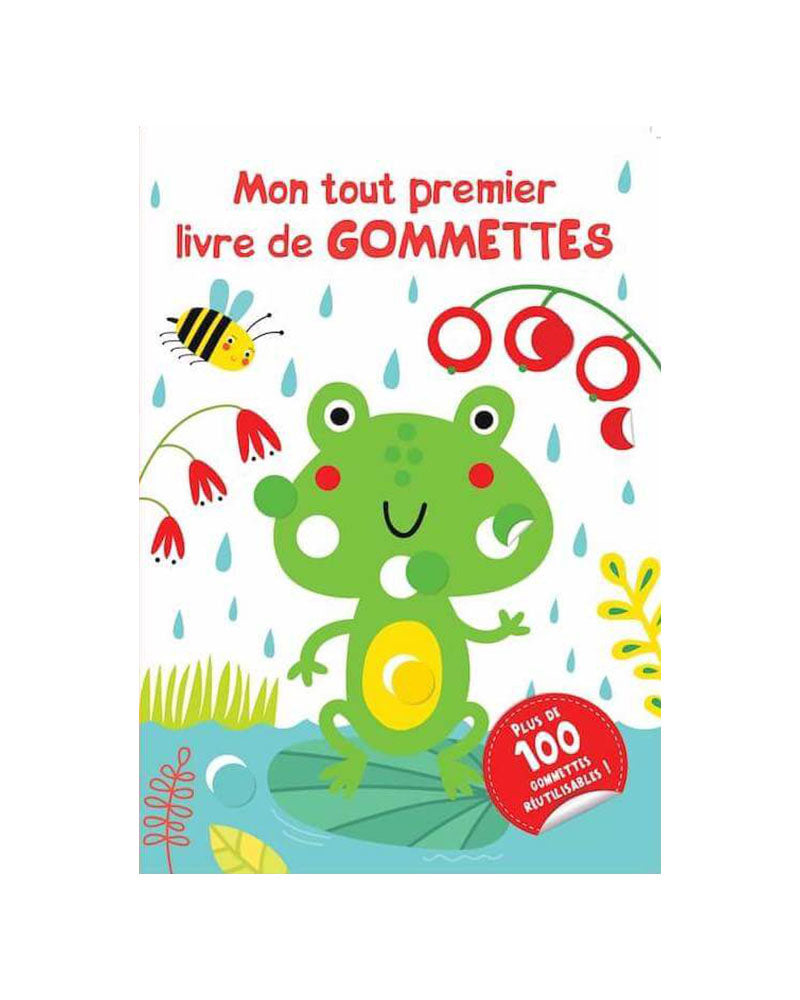 Plume Univers Mon Tout Premier Livre de Gommettes - Frog