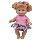 Poupée Reborn Bébé avec Poussette Marron - 3A+