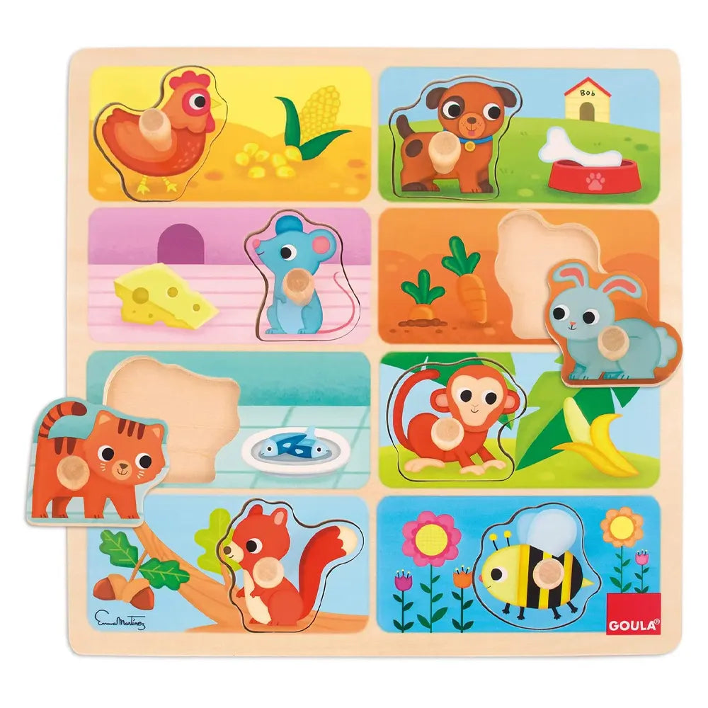 Goula My Favorite Meal Puzzle - 2Y+
