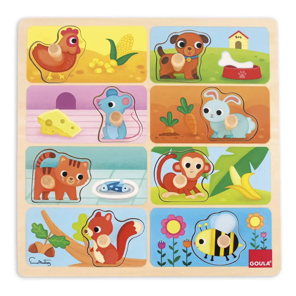 Goula My Favorite Meal Puzzle - 2Y+