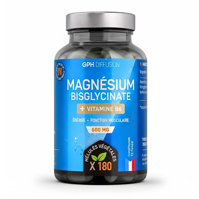 GPH Magnesium Bisglycinate 180 Capsules