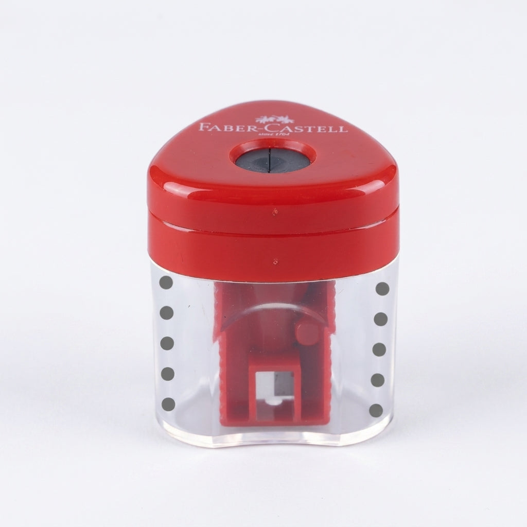 Faber-Castell Taille Crayon Grip Auto - Rouge