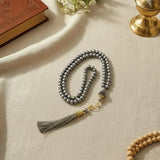 Grand Chapelet Musulman Tasbih Perles - Gris