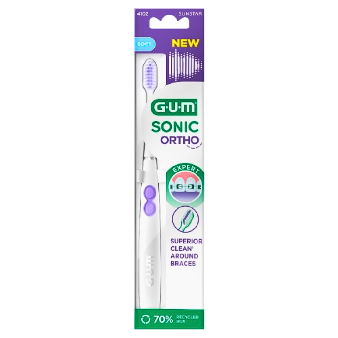 Gum Sonic Ortho Toothbrush 4102