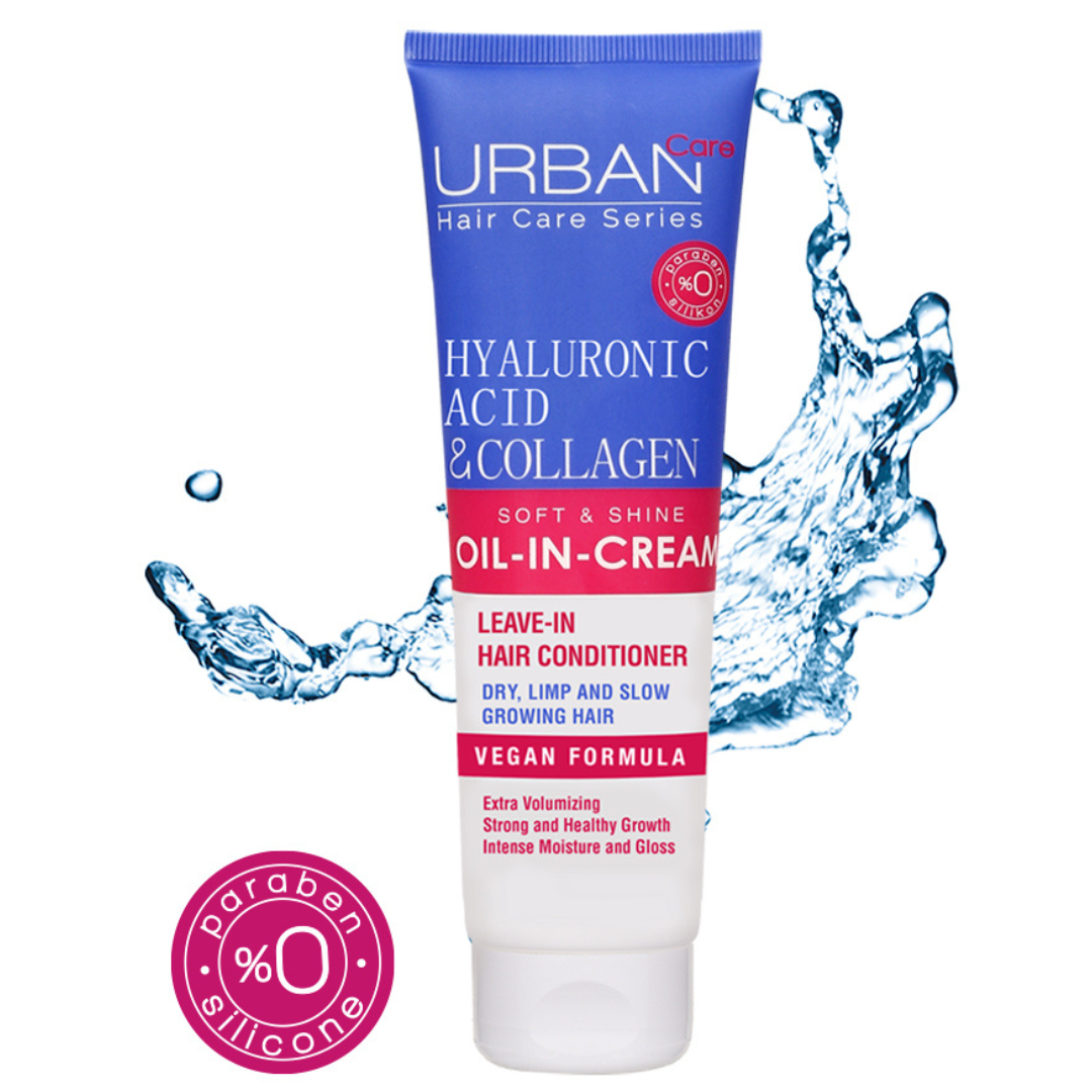Urban Care Ácido Hialurónico y Colágeno Aceite en Crema 150ml