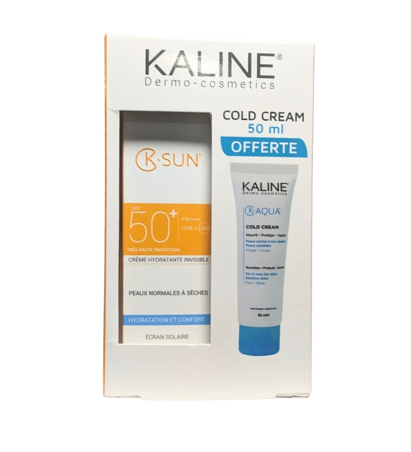 Kaline Invisible Sunscreen 50ml+ Cold Cream Pack