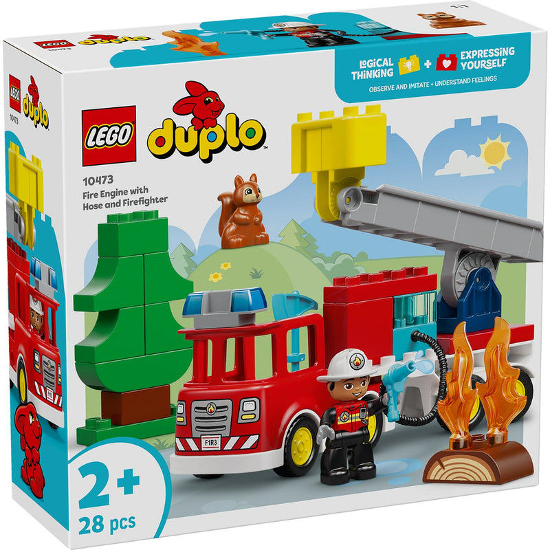 Lego DUPLO - Le camion de pompiers - 28 pièces 2A+