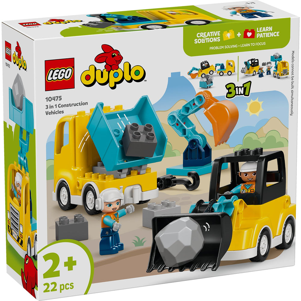 Lego 3 in 1 Construction Vehicles 2A+