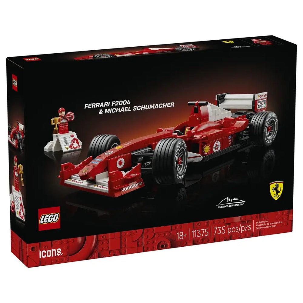 Lego Ferrari F2004 & Michael Schumacher 18A+