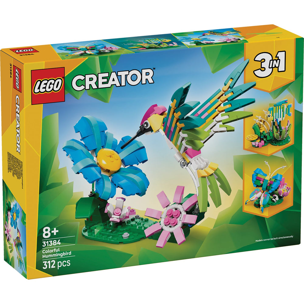 Lego Wild Animals: Colorful Hummingbird 8A+