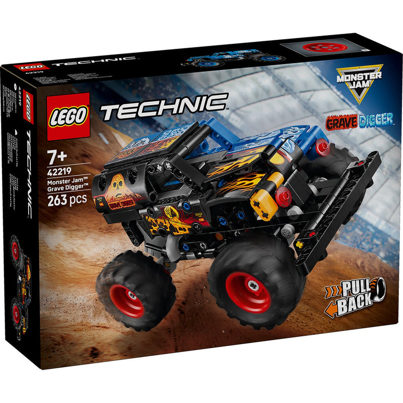 Lego Technic - Monster Jam Grave Digger : feu et glace - 263 pièces 7A+