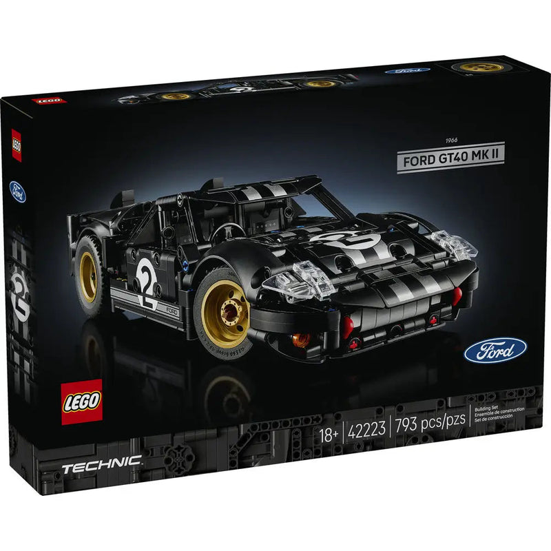 Lego Technic - La voiture de course 1966 Ford GT40 MKII - 793 pièces 18A+