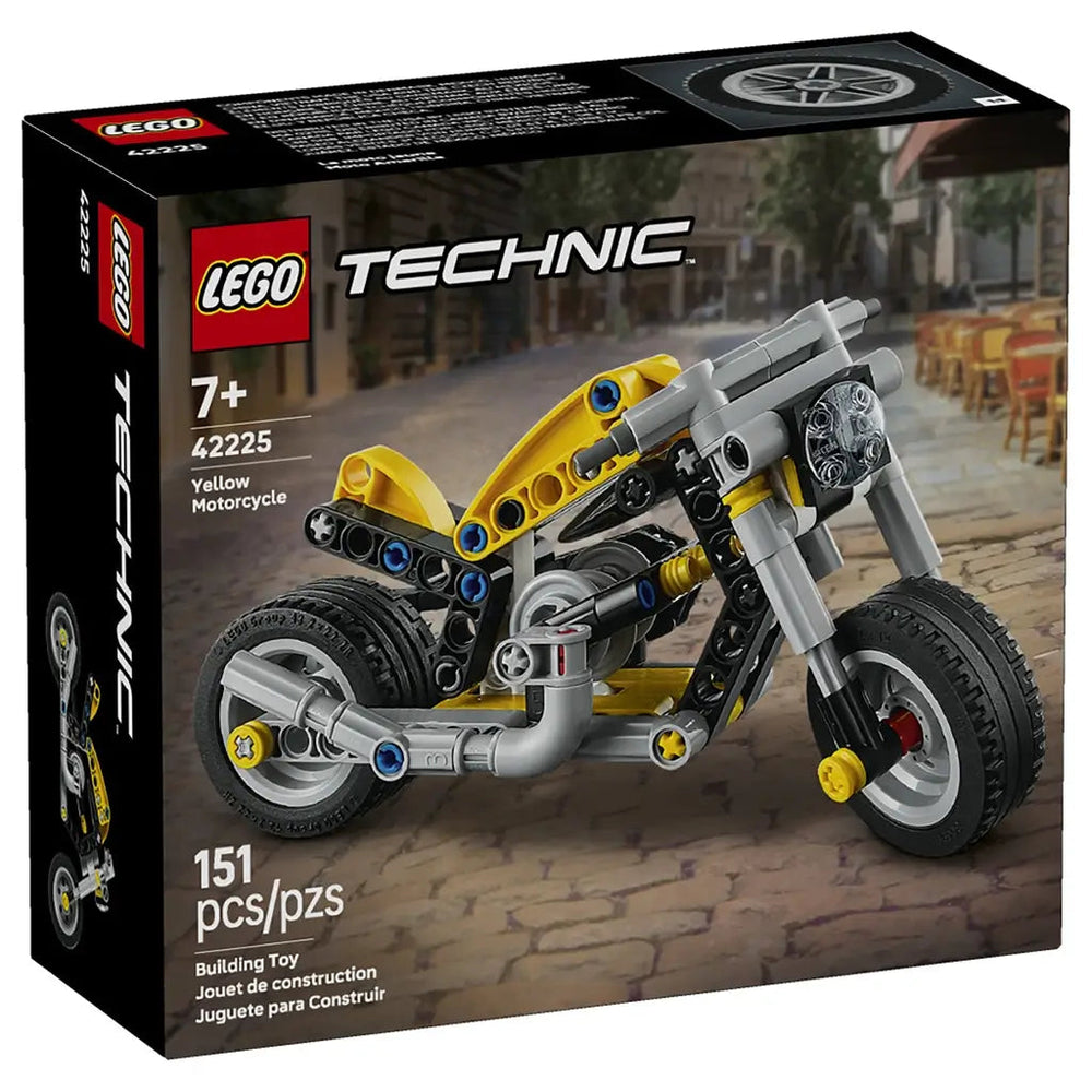 Lego Yellow Motorcycle 7A+