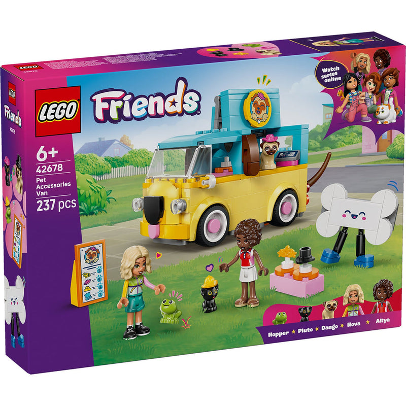 Lego Friends - Le van d'accessoires pour animaux - 237 pièces 6A+