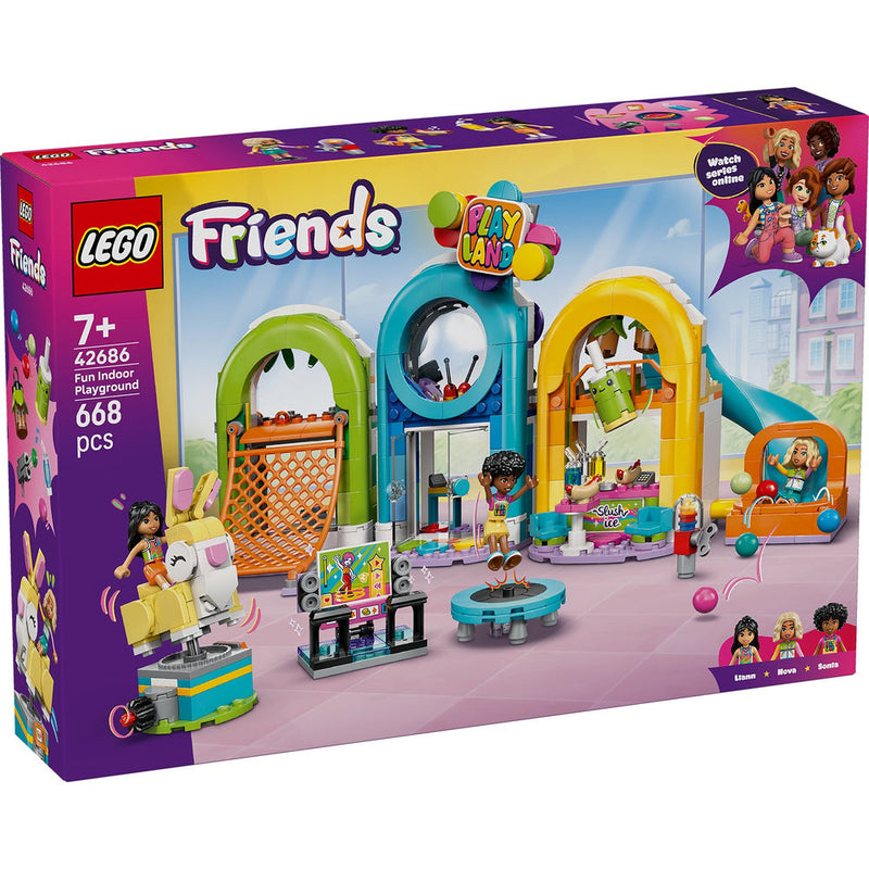 Lego Friends - L'aire de jeux d'intérieur - 668 pièces 7A+