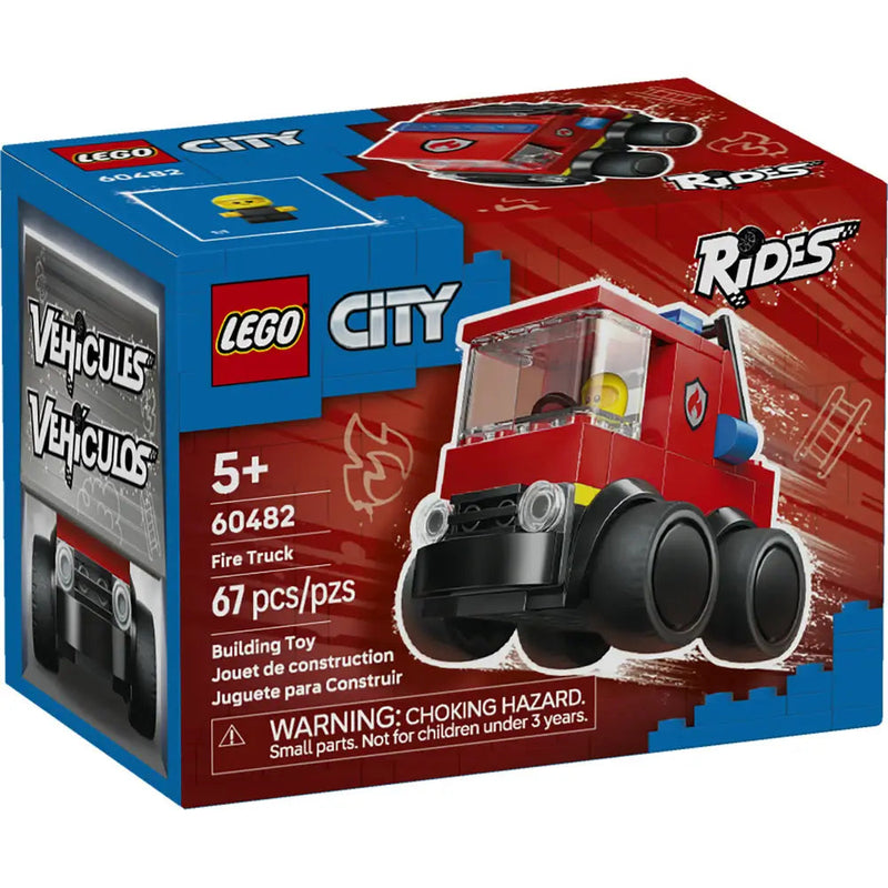 Lego City - Le camion de pompiers - 67 pièces 5A+