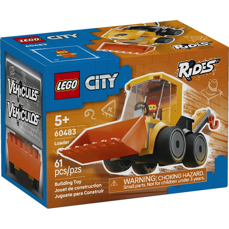Lego City - La chargeuse de chantier - 61 pièces 5A+