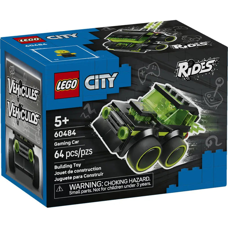 Lego City - La voiture de course de jeu vidéo - 64 pièces 5A+