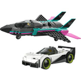 Lego Jet vs. Car 6A+
