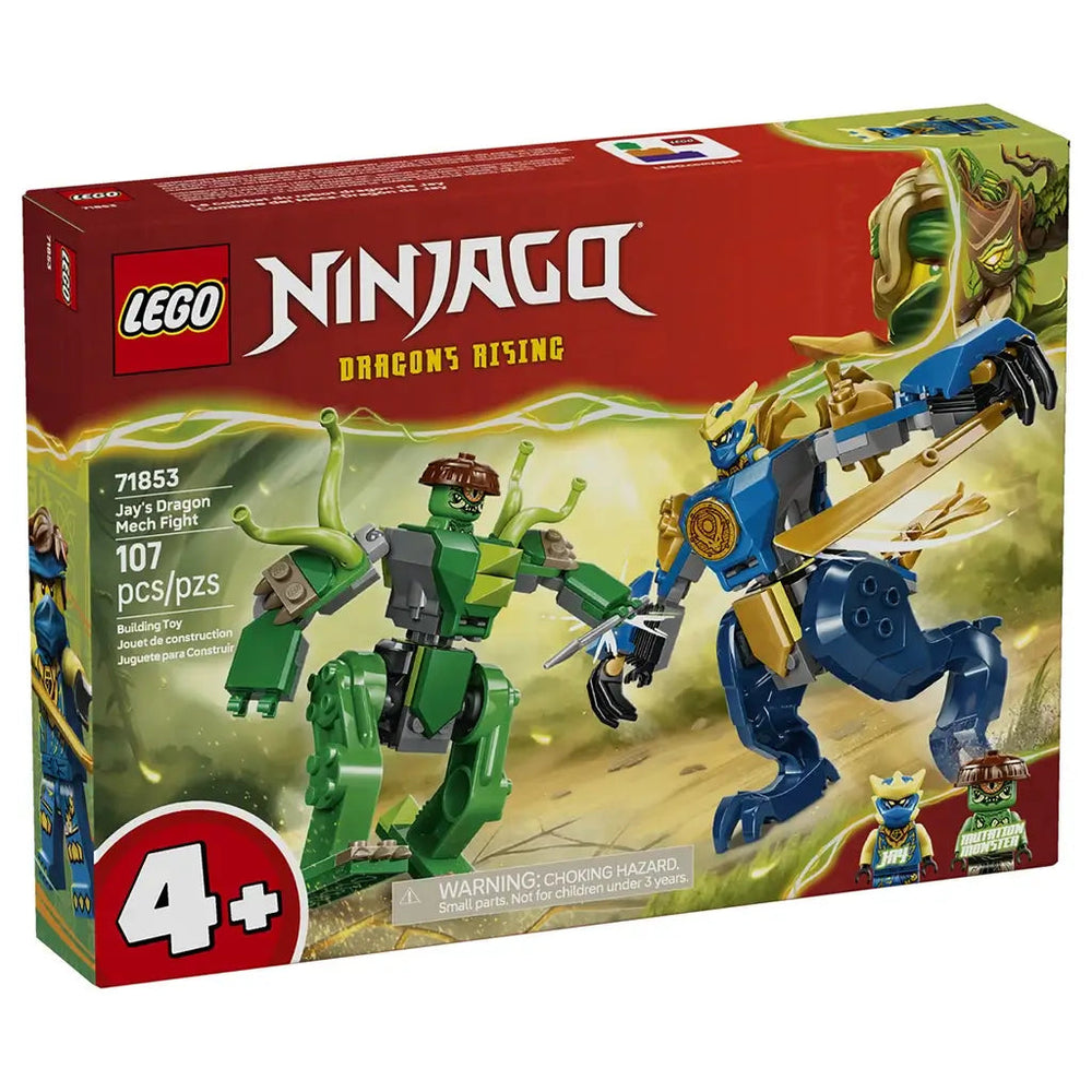 Lego Jay's Dragon Mech Fight 4A+