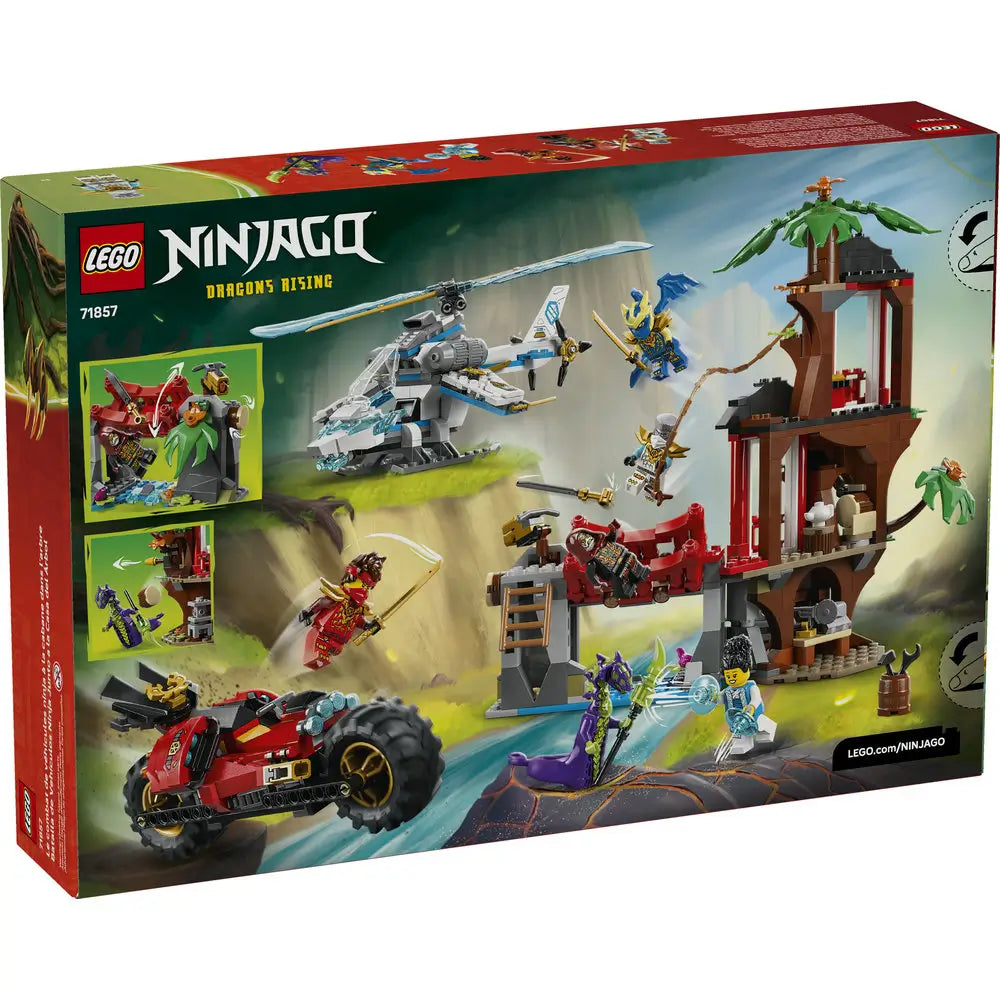 Lego Ninja Vehicle Tree House Battle 7A+